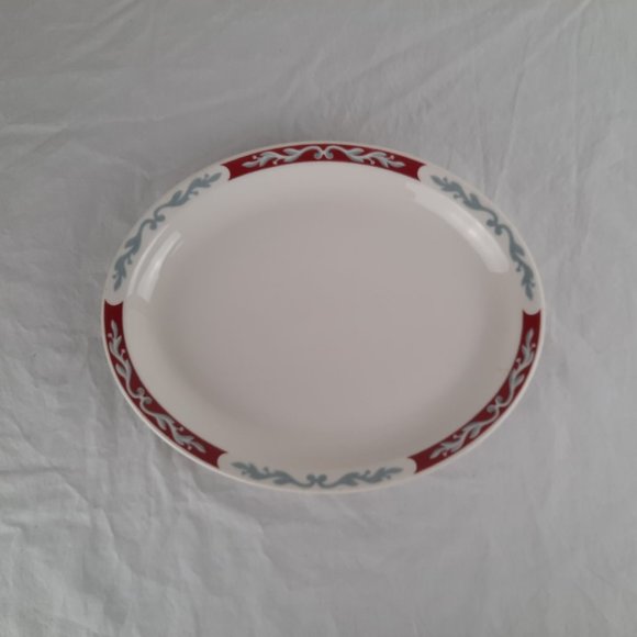 RARE Mid-Century Syracuse Platter - Made in New York - 11.25" x 9" - Picture 1 of 8